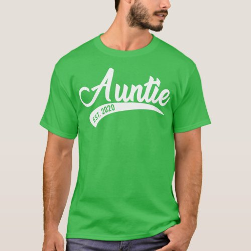 Auntie est 2020 T_Shirt