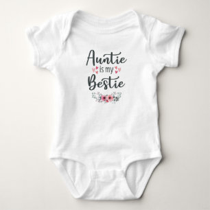 Auntie is My Bestie Baby Bodysuit