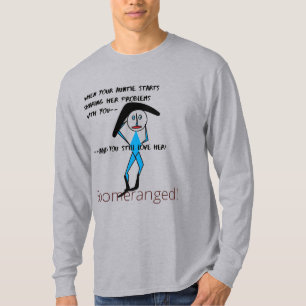 Auntie Love - Long Sleeve T-Shirt Boomeranged