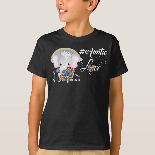 auntie love T-Shirt (Front)