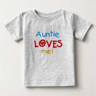 Auntie Loves Me Baby T-Shirt