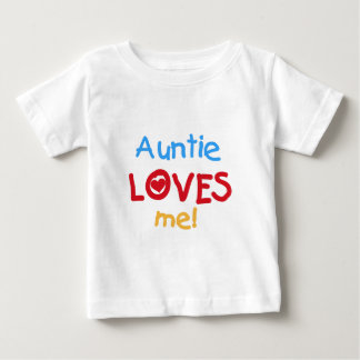 Auntie Loves Me Baby T-Shirt