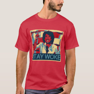 Auntie Maxine "Stay Woke" Anti-Trump Political T-Shirt