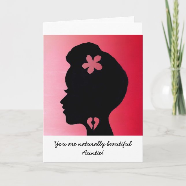 "Auntie" Mother's Day Card by Alicia L. McDaniel (Front)