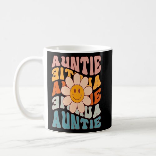 Auntie Smiling Flower Cute Aunt Niece Nephew Idea  Coffee Mug