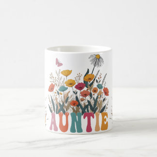 Auntie Sweatshirt, Custom, Promoted to Aunt Coffee Mug