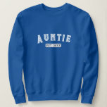 Auntie Sweatshirt &amp; Hoodie, Custom Cool Aunt Shirt