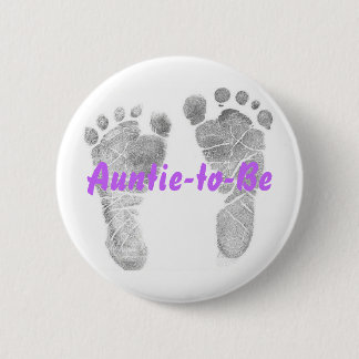 Auntie-to-Be Pinback Button