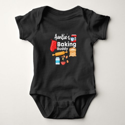 Aunties Baking Buddy Baking Buddy Baby Baby  Baby Bodysuit