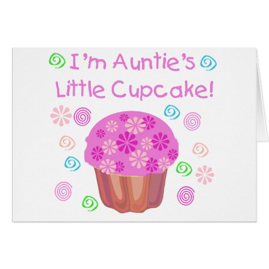 Auntie's Cupcake Cards (Front Horizontal)
