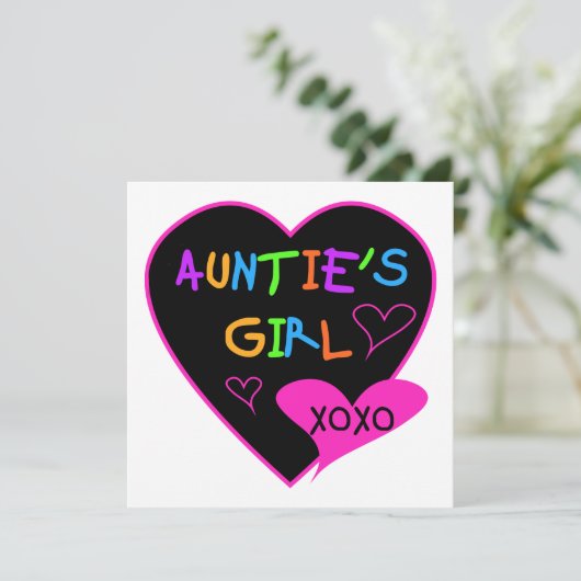 Aunties Girl t shirts, mugs, hats, and more (Standing Front)