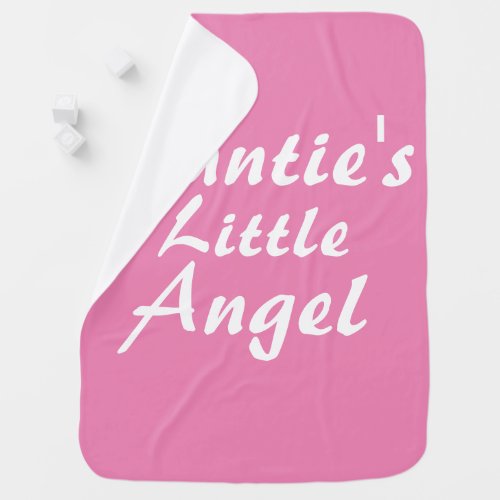 Aunties Little Angel Baby Blanket