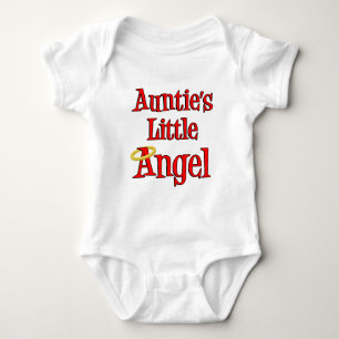 Auntie's Little Angel Baby Bodysuit