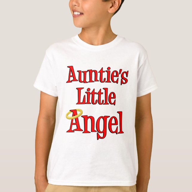 Auntie's Little Angel T-Shirt (Front)