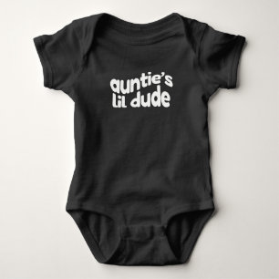 Auntie's Little Dude Favorite Aunt Baby Bodysuit