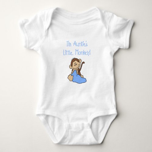 Aunties Monkey _ Blue Tshirts and Gifts