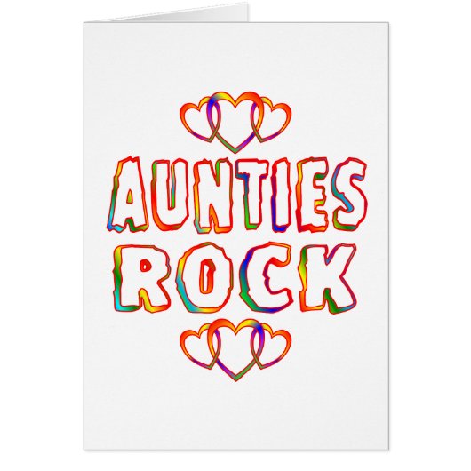 Aunties Rock Cards (Front)