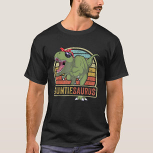 Auntiesaurus Dinosaur Auntie Saurus Family Matchin T-Shirt