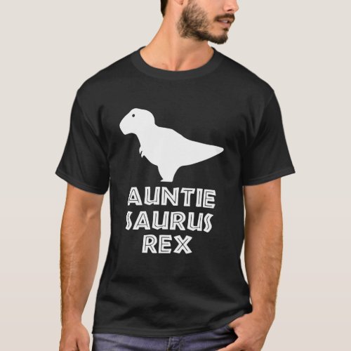Auntiesaurus Rex Dinosaur T_Shirt