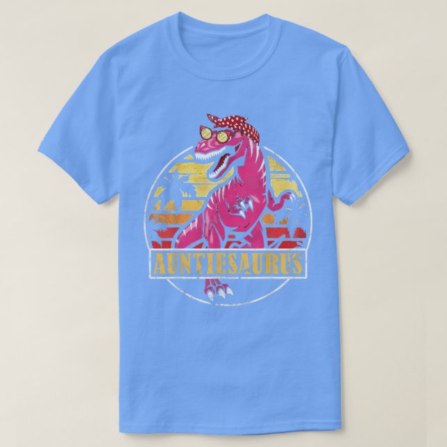 AuntiesaurusT re Auntie Saurus Dinosaur Women Aunt T-Shirt (Design Front)