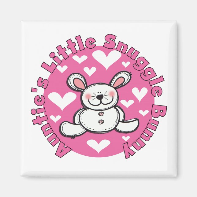 AUNTIESNUGGLEBUNNY.png Magnet (Front)