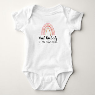 Aunts favorite baby bodysuit