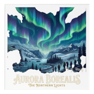Auora Borealis Acrylic Print