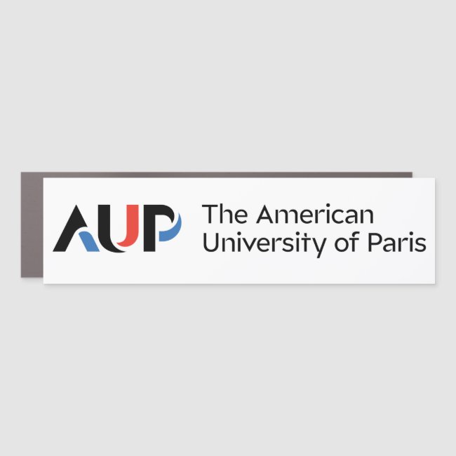 AUP Logo Car Magnet