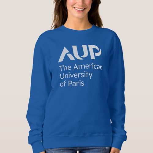 AUP Logo Crewneck Sweatshirt _ Blue