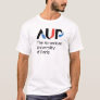 AUP Logo T-shirt - White