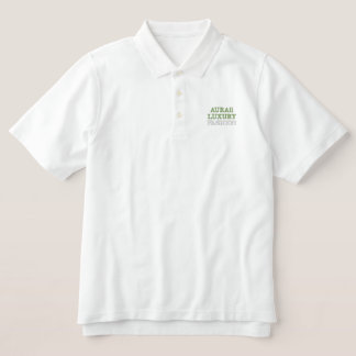 AURA11 Luxury Fashion Signature Polo Shirt