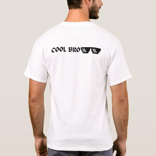 aura and attitude half sleeve Tshirt trending (Back)