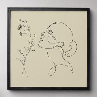 Aura Bloom Abstract & Line Art Peel And Stick Photo Tile