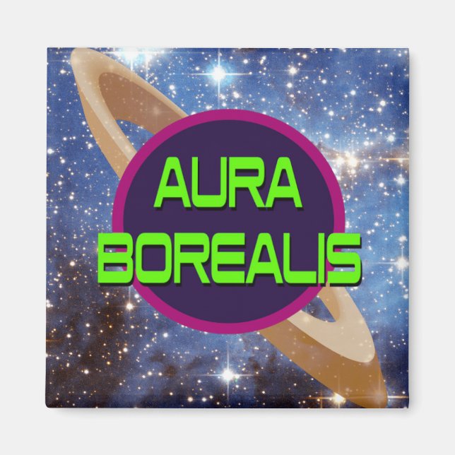 Aura Borealis Small TV Show Radio Show Magnet (Front)