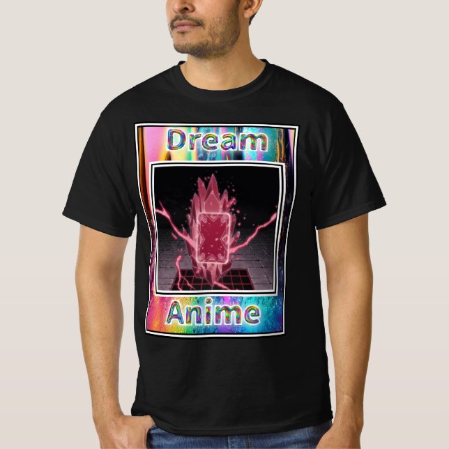 Aura Card Dream Anime T-Shirt (Front)