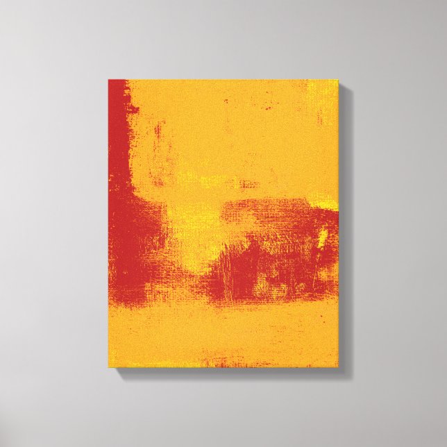 Aura Colors Canvas Print (Front)
