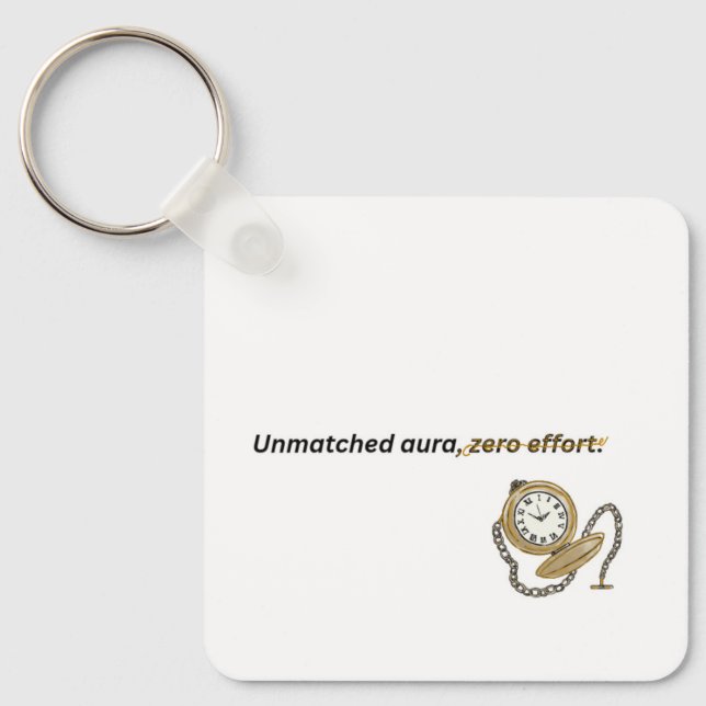 Aura design keychain (Front)