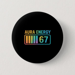Aura Energy 67 Gen Alpha 6 7 Meme Infinite Rizz St Button