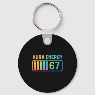 Aura Energy 67 Gen Alpha 6 7 Meme Infinite Rizz St Keychain