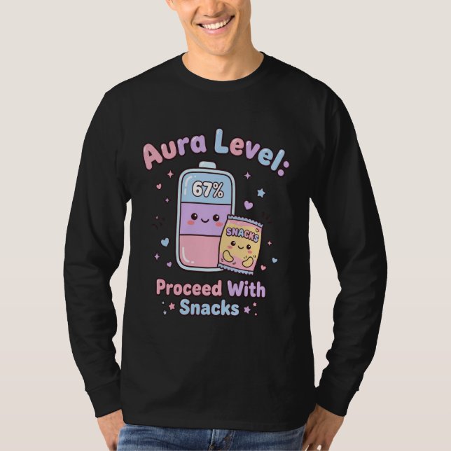 Aura Energy 67 Meme T-Shirt (Front)