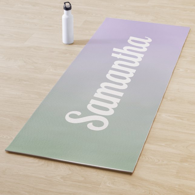 Aura Glow Gradient Energy Healing Yoga Mat (In Situ)