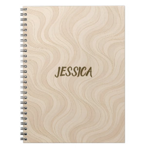 Aura Gradient Energy Modern Pattern Notebook