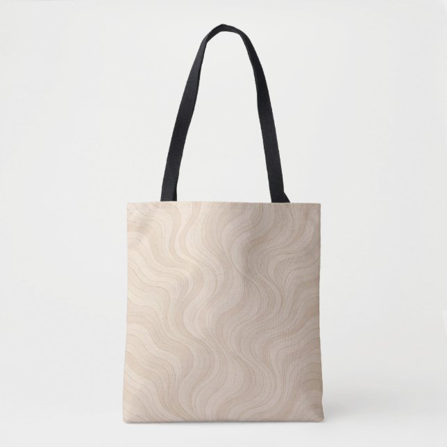 Aura Gradient Energy  Modern Pattern  Tote Bag (Front)