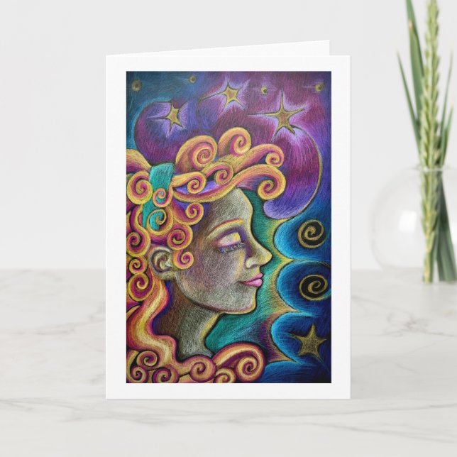 "Aura" Greeting card (Front)