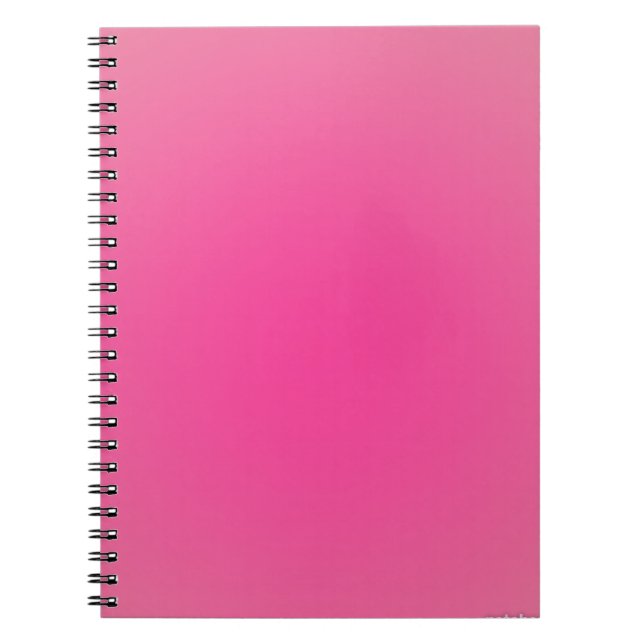 aura pink ,aesthetic notebook (Front)