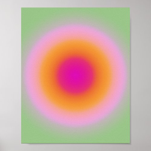 Aura Poster Gradient Print to Match Any Room