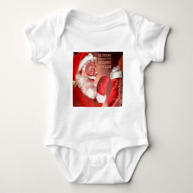 AURA The Stockings.jpg Baby Bodysuit (Front)