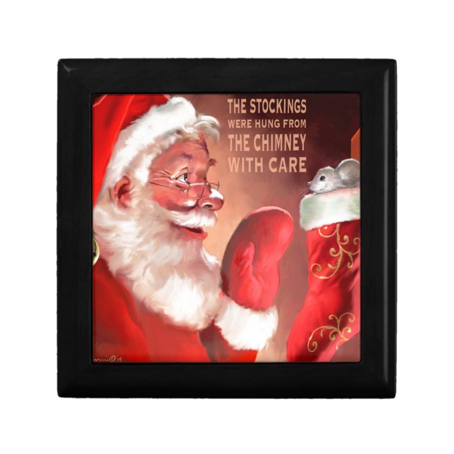 AURA The Stockings.jpg Keepsake Box (Front)