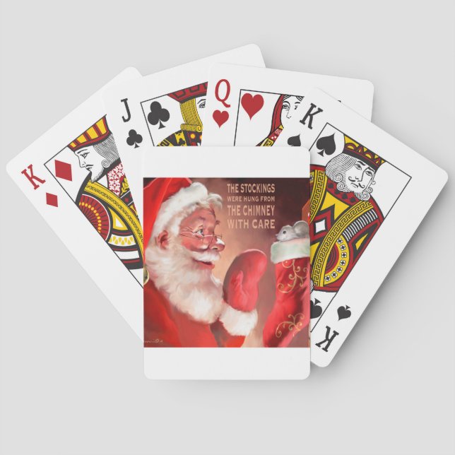 AURA The Stockings.jpg Poker Cards (Back)