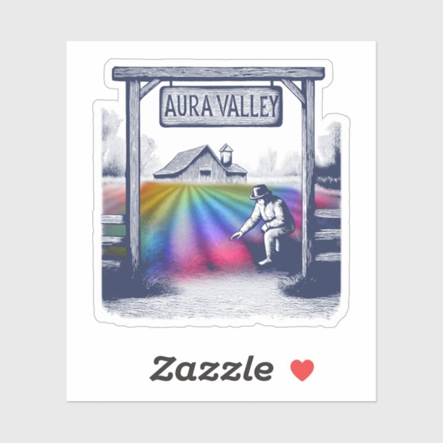 Aura Valley Farm Sticker (Sheet)